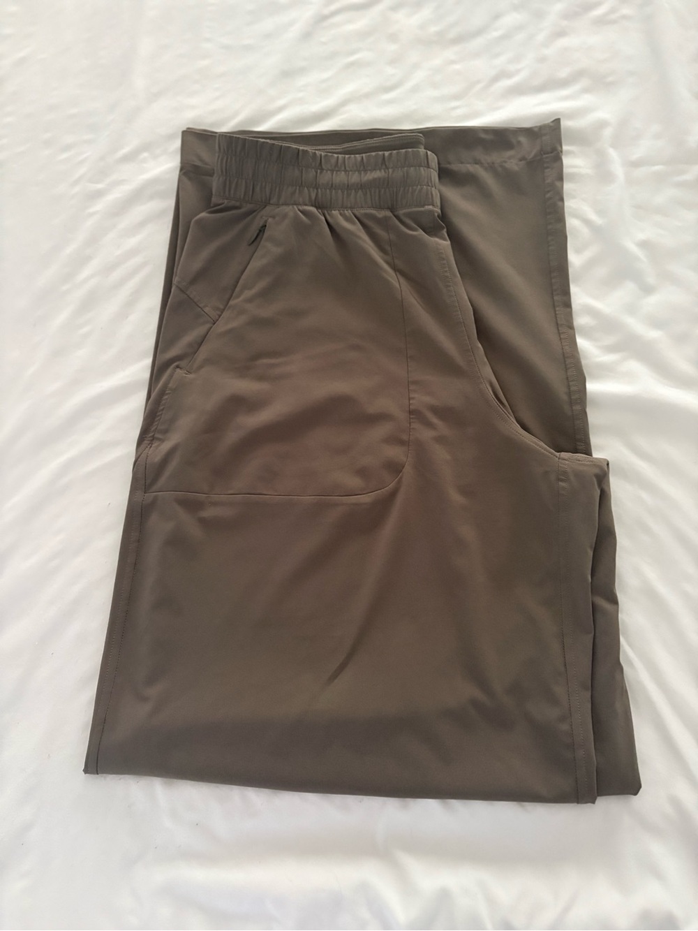 Lululemon Swift Trouser Wide Leg Pants-Warm Ash Grey.